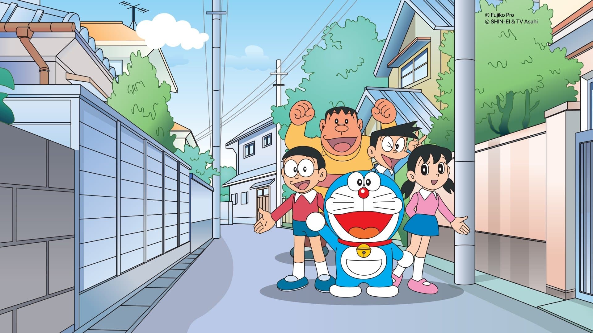 Backdrop for Doraemon