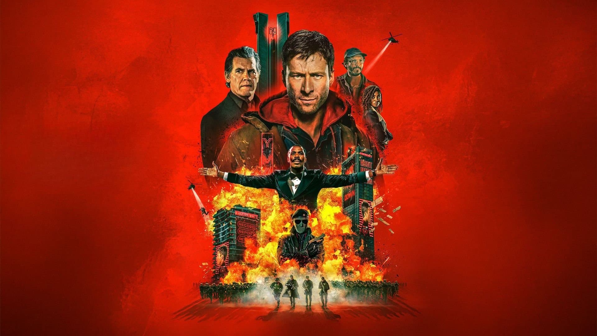 Backdrop for The Running Man